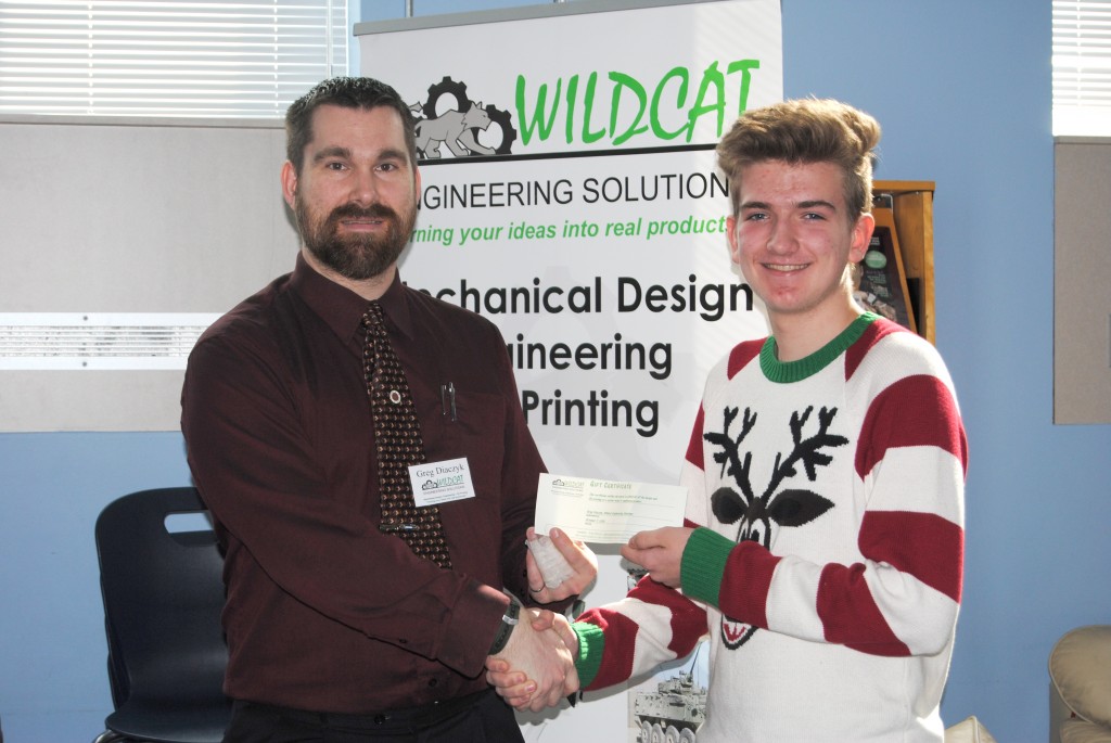 3D Wildcat printing Winner STP